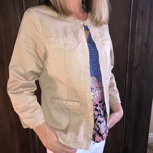 LAL - Gently Used Lightweight, Tan Jacket (Size S)